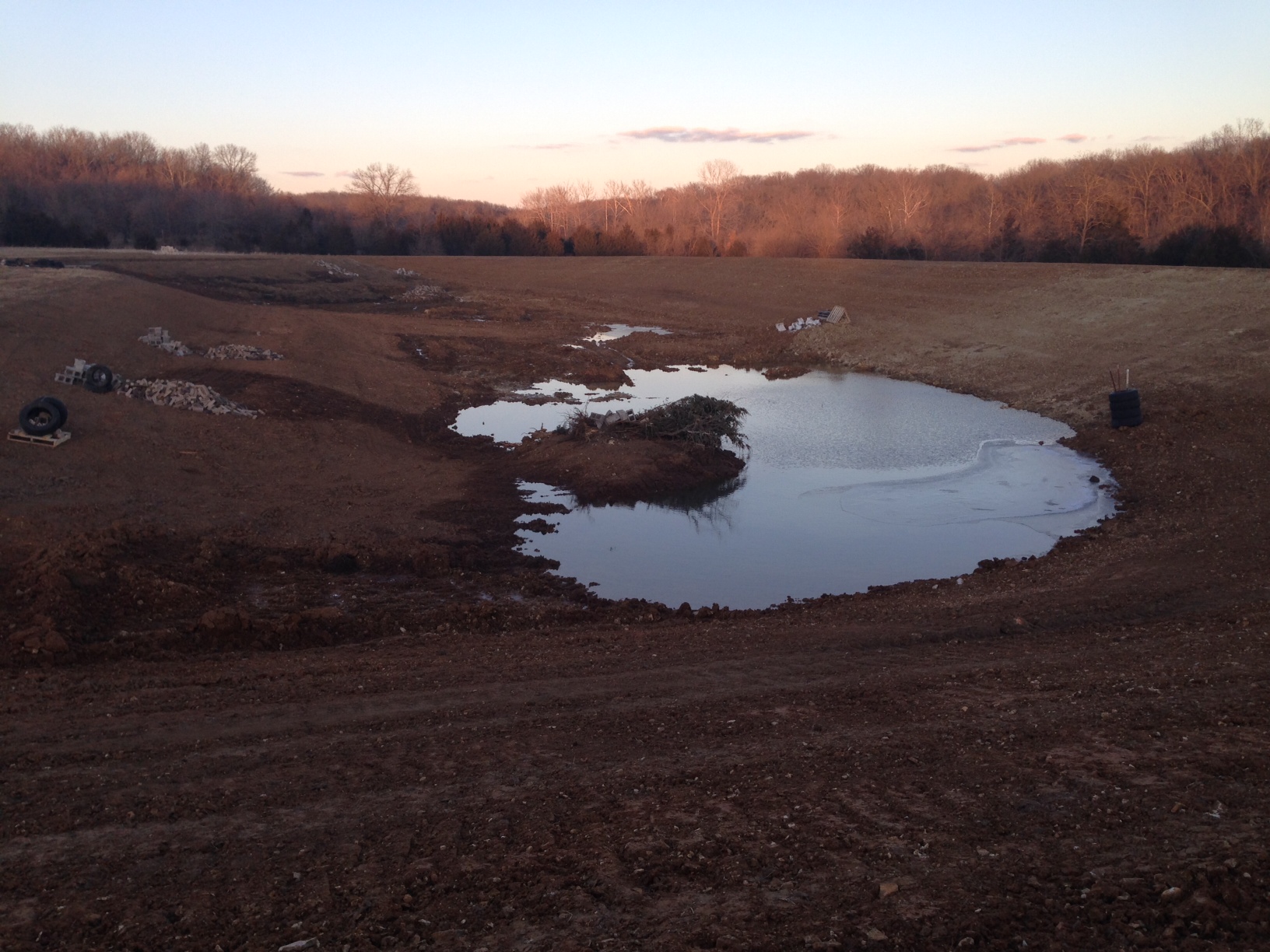 Attached picture pond feb 26 2015.JPG